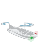 diagram of sailboat navigation sidelights
