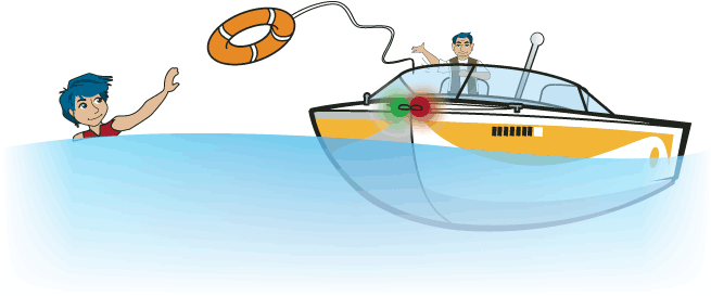 Image of rendering assistance at sea