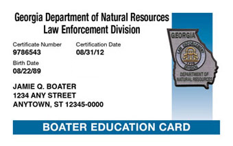 How To Get A Replacement Georgia Boating License