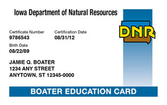 How To Get A Replacement Iowa Boating License