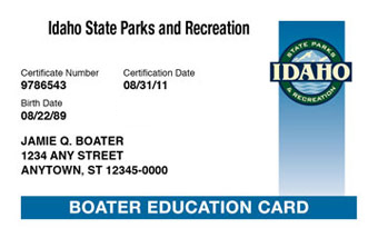 Idaho Boater Card