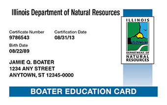 Illinois Boating License