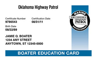 Oklahoma Boater Card