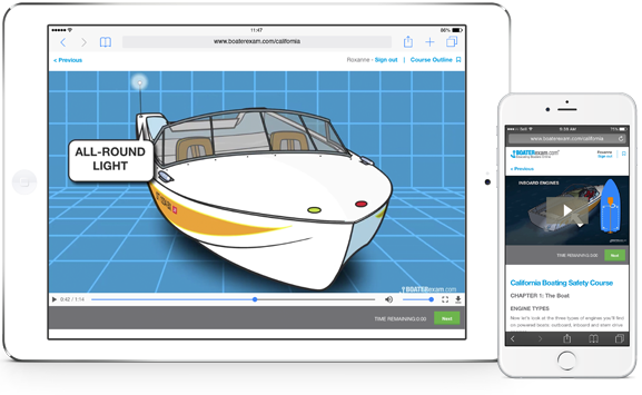 florida temporary boating license test