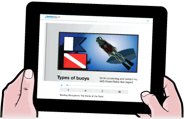 click and thumb friendly study guide navigation