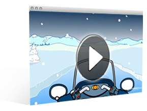 SNOWMOBILEcourse.com Animations